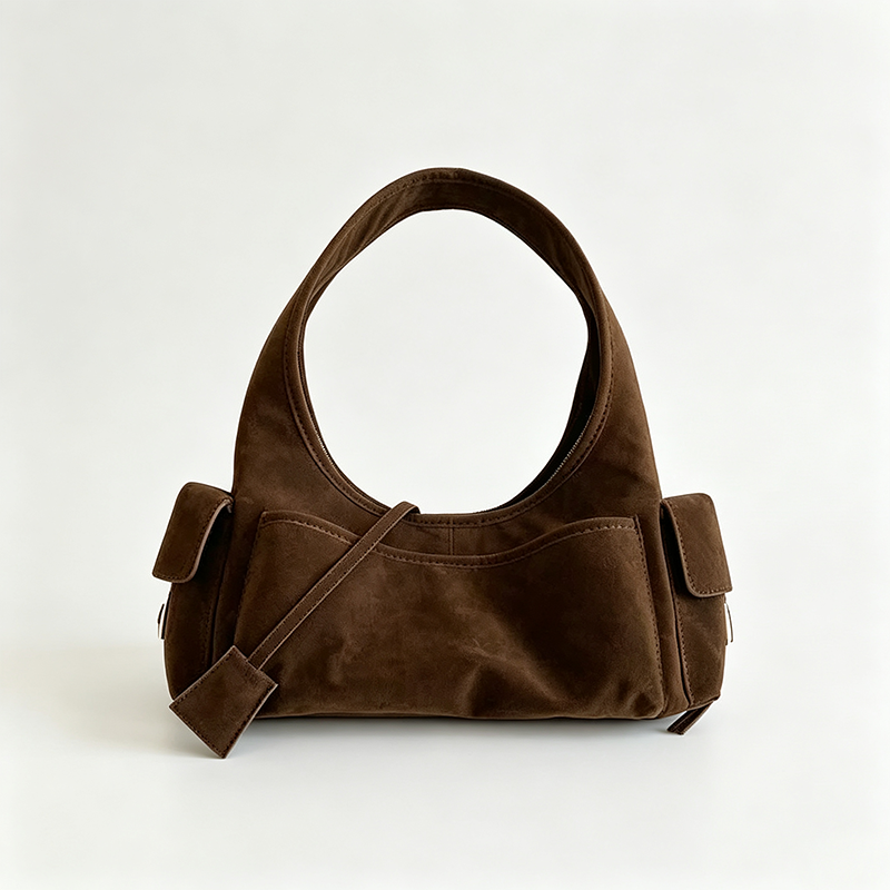 Multi-pocket Shoulder Handle Bag