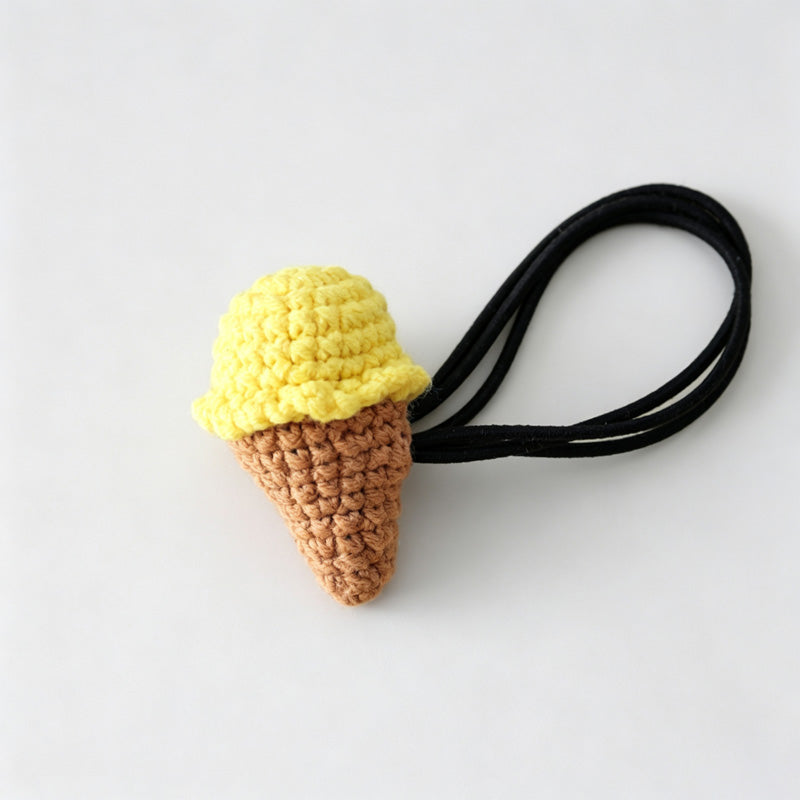 Crochet Fruit Hair Ties
