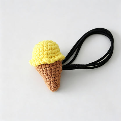 Crochet Fruit Hair Ties