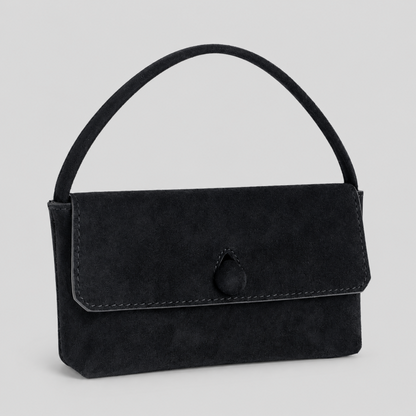 Solid Color Small Square Handle Bag