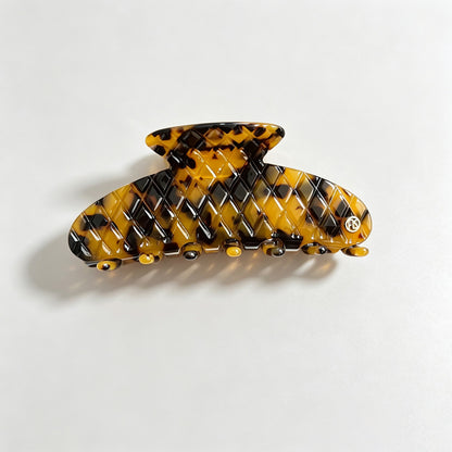 Diamond Embossed Marbled Hair Claw
