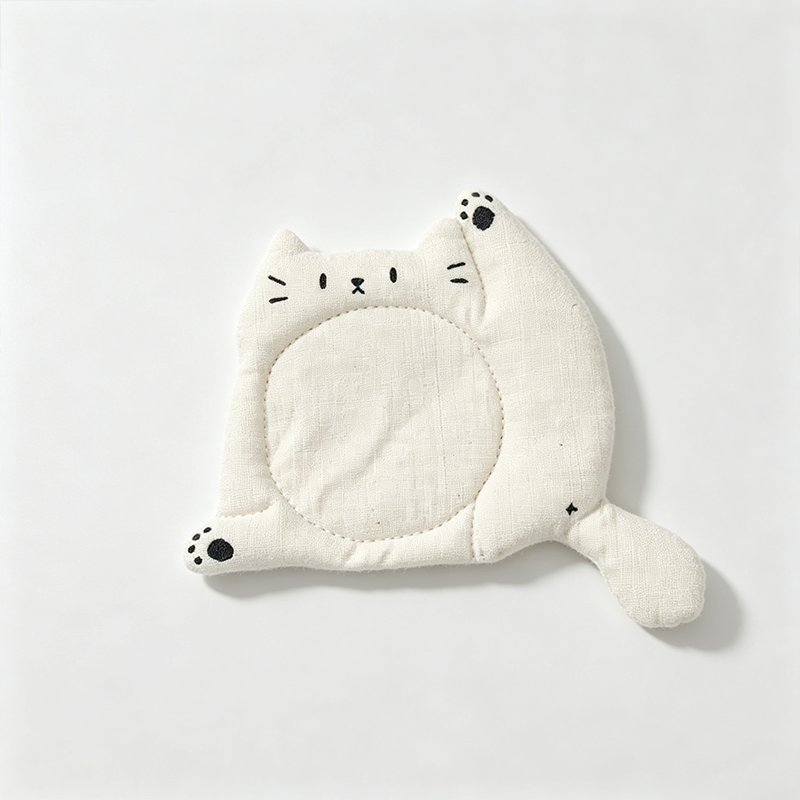 Cat‑Shaped Drink Coaster