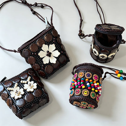 Coconut Bloom Phone Bag