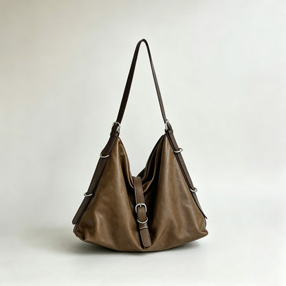 Gathered Ring Hobo Bag