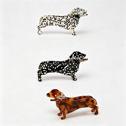 Dog Shape Hair Claw Clip