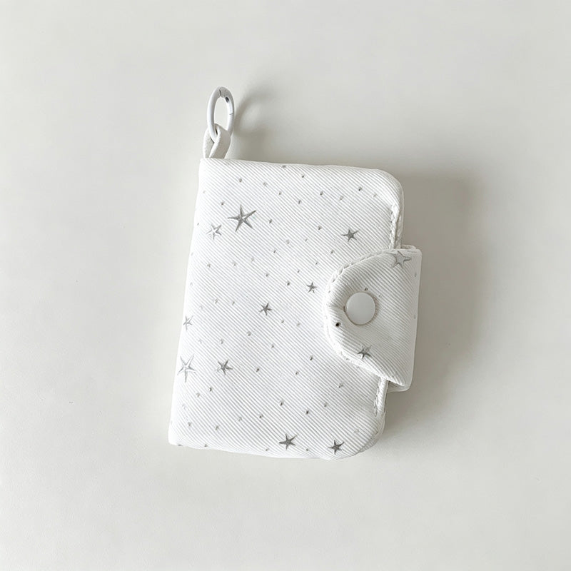 Pastel Star Plush Pouch