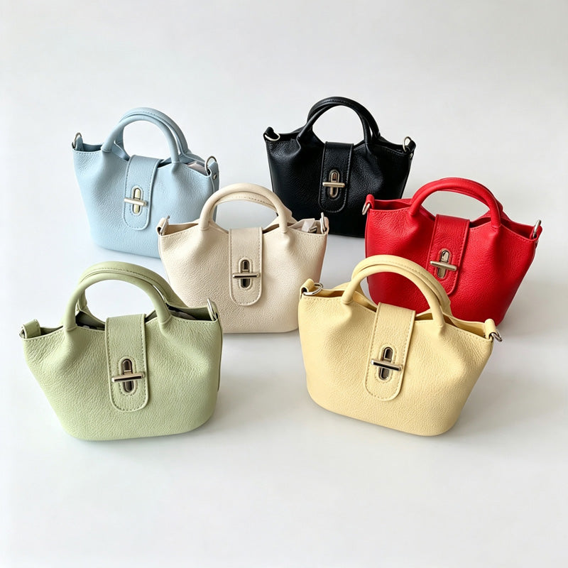 Turn Lock Mini Handbag