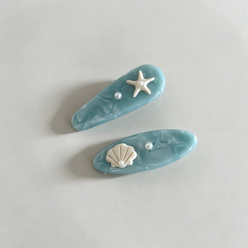 Elegant Sea Blue Starfish Side - Shopdayla Wholesale - #3074