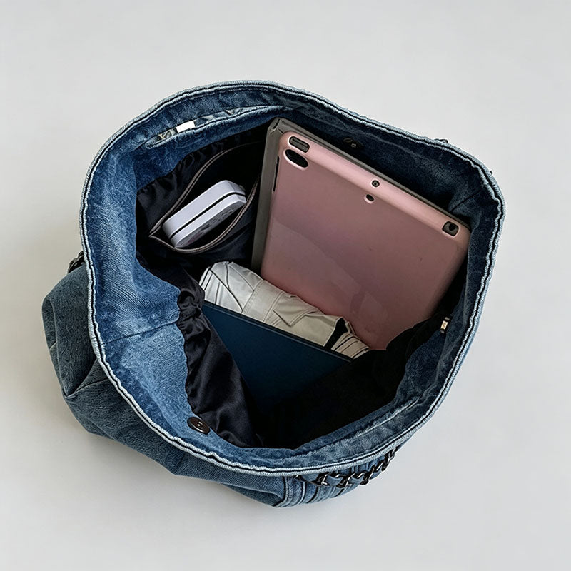 Denim Tote Bag