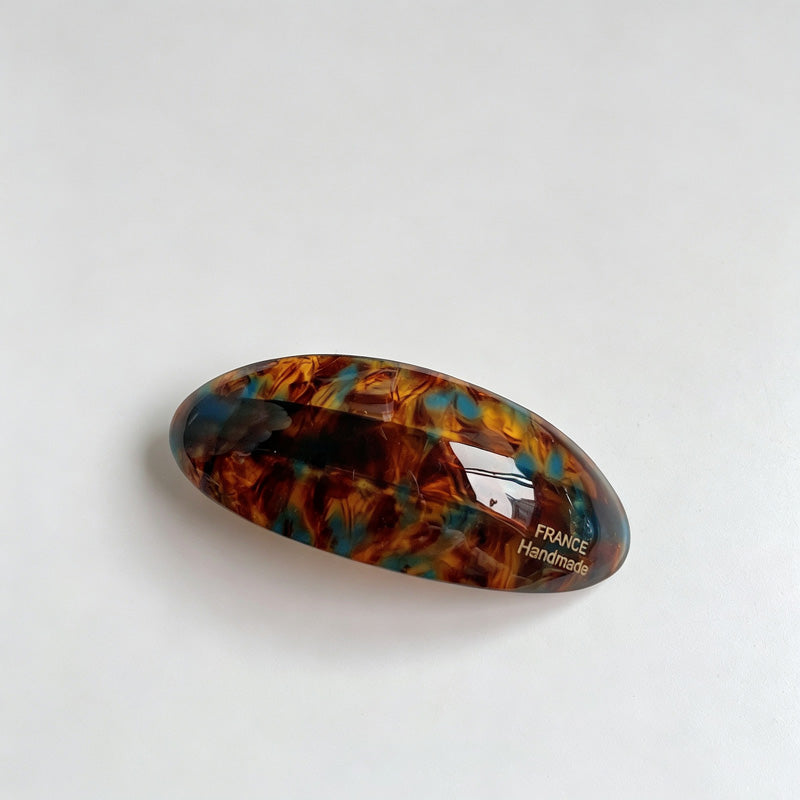 Oval Barrette Hair Clip