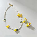 Sweet Fresh Lemon Floral Coppe - Shopdayla Wholesale - #8082