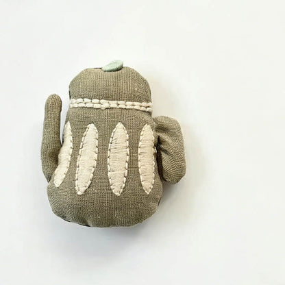 Whimsical Fabric Brooch