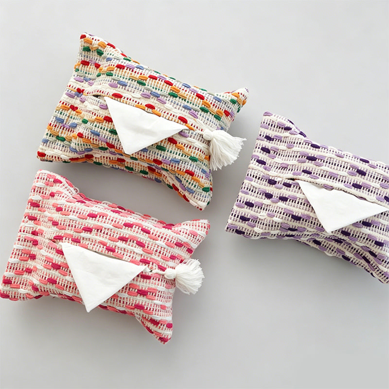 Nordic Woven Cotton Tissue Storage Box