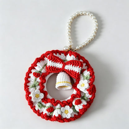 Floral Wreath Hanger Charm
