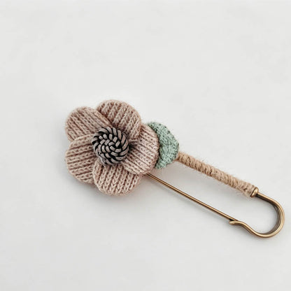 Forest Flower Scarf Brooch