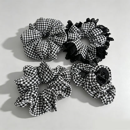 Checkerboard Scrunchie