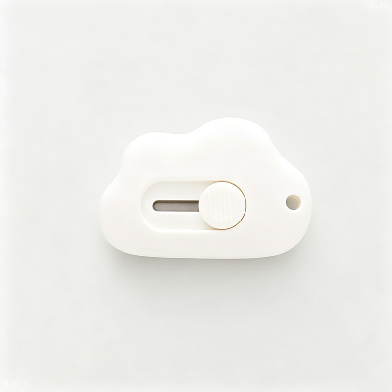 Cloud Shaped Mini Retractable Box Cutter
