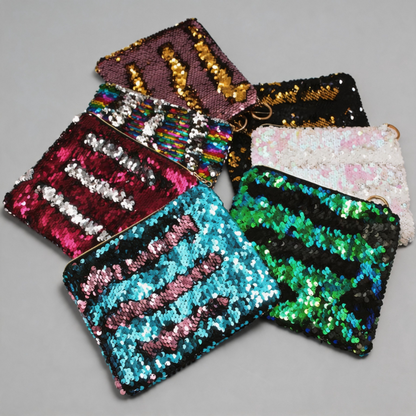 Shiny Sequin Small Portable Ev - Shopdayla Wholesale - #1378