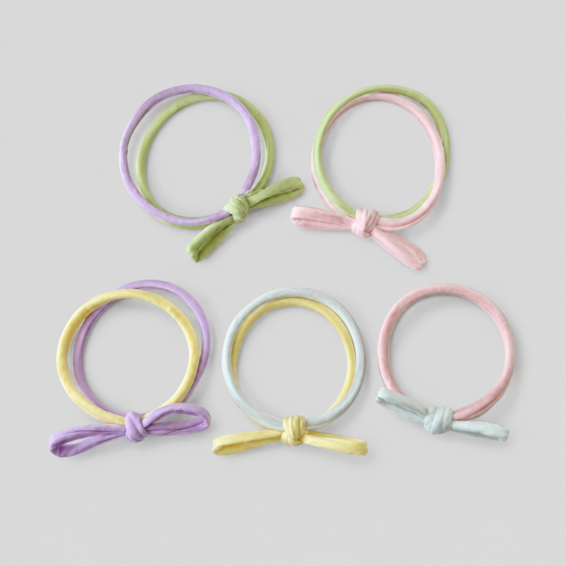 Sweet Creamy Color Bow Hair Ti - Shopdayla Wholesale - #2130