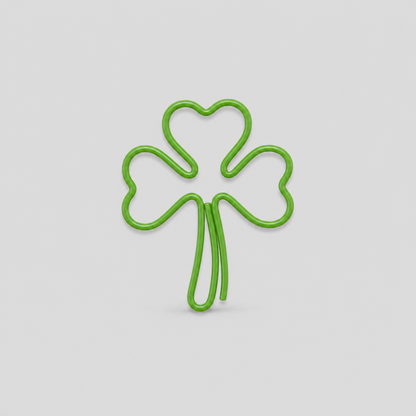 Clover Metal Bookmarks