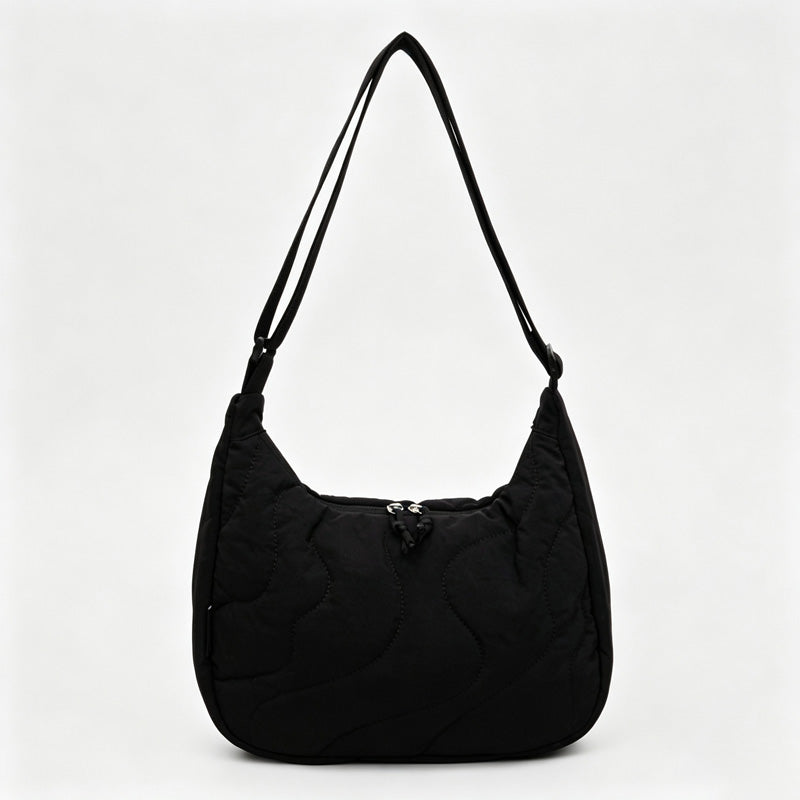 Quilted Hobo Bag Casual Handle Bag