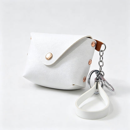 Mini Coin Storage Pouch Keychain