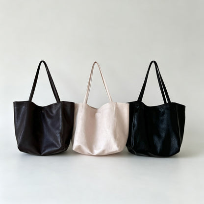 Soft Square Shoulder Tote