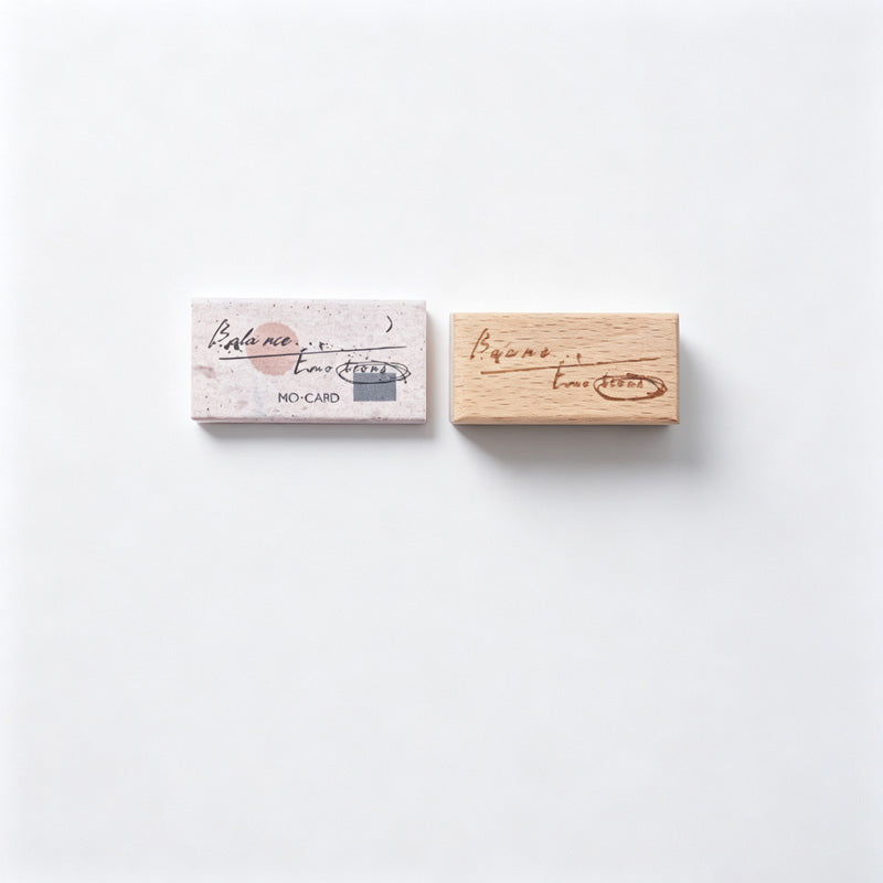 Holiday Label Wood Stamps