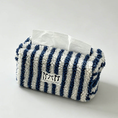 Gingham Tissue Box Cover