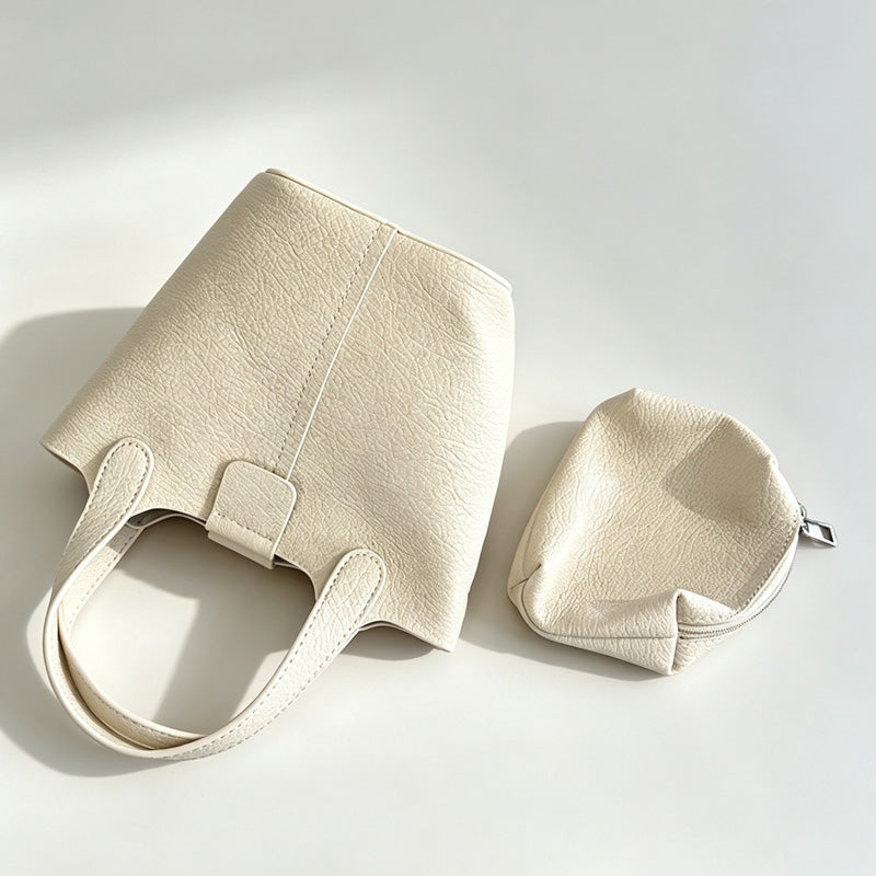 Two Piece Bucket Handle Bag