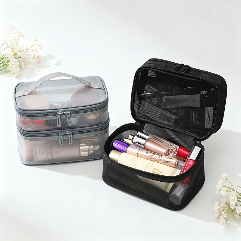Double Layer Cosmetic Case