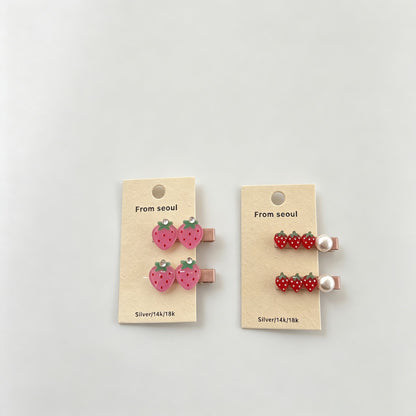 Fruit Shape Duckbill Hair Clips