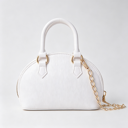 Shell Silicone Mini Handle Crossbody Bag