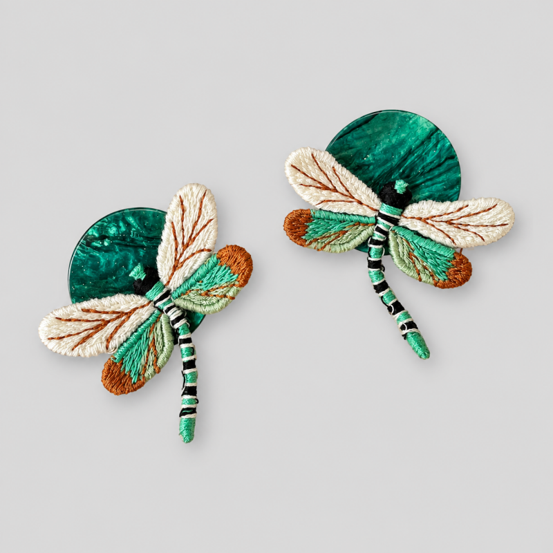 Dragonfly Dangle Earrings