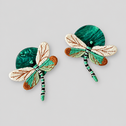 Dragonfly Dangle Earrings