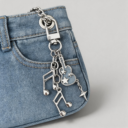 Music Note Phone Charm