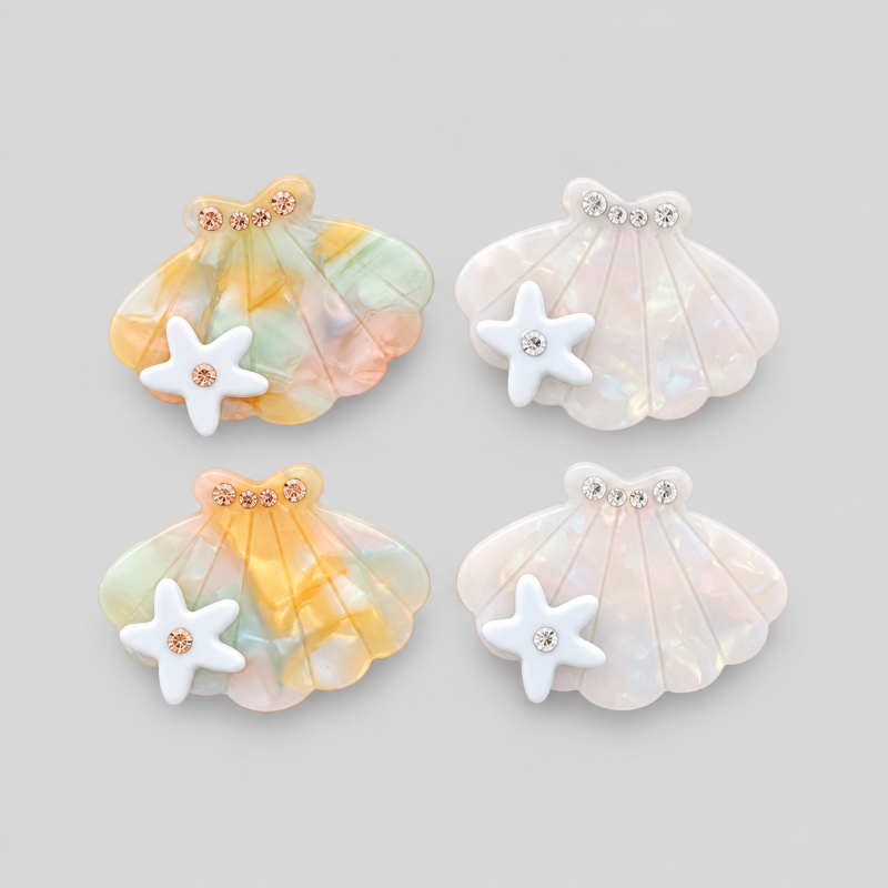 Shell Shape Hair Clips Claw