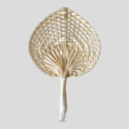 Heart Woven Palm Bag Charm