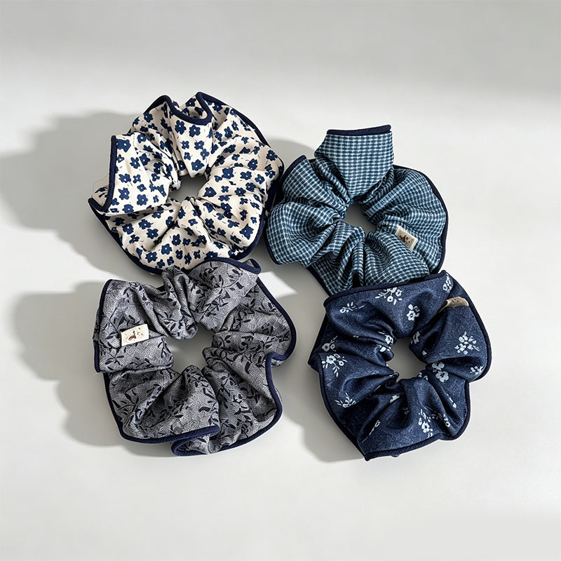 Sweet Navy Blue Floral Pattern - Shopdayla Wholesale - #5698