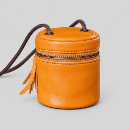 Barrel Shape Coin Storage Pouch