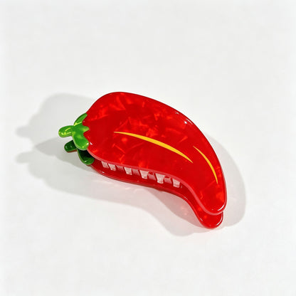 Chili Shape Hair Claw Clip