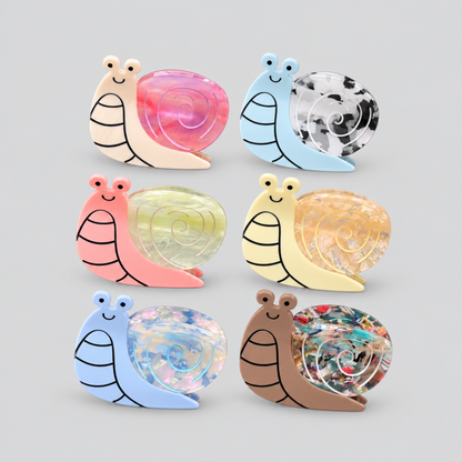Snail Shape Hair Claw Clip