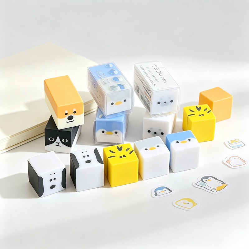Animal Shaped Rubber Eraser