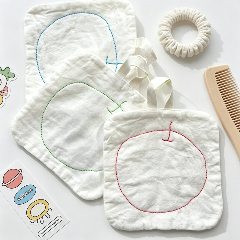 Embroidered Plate Pot Holder
