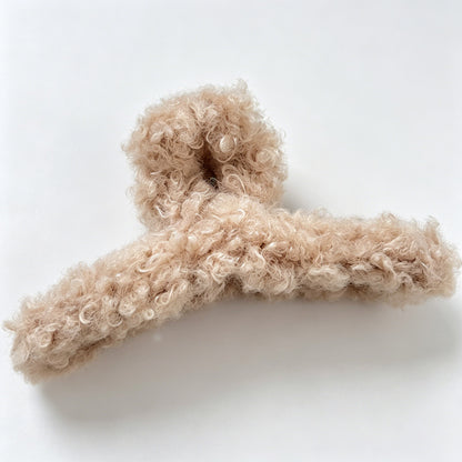 Plush Triangle Claw Clip