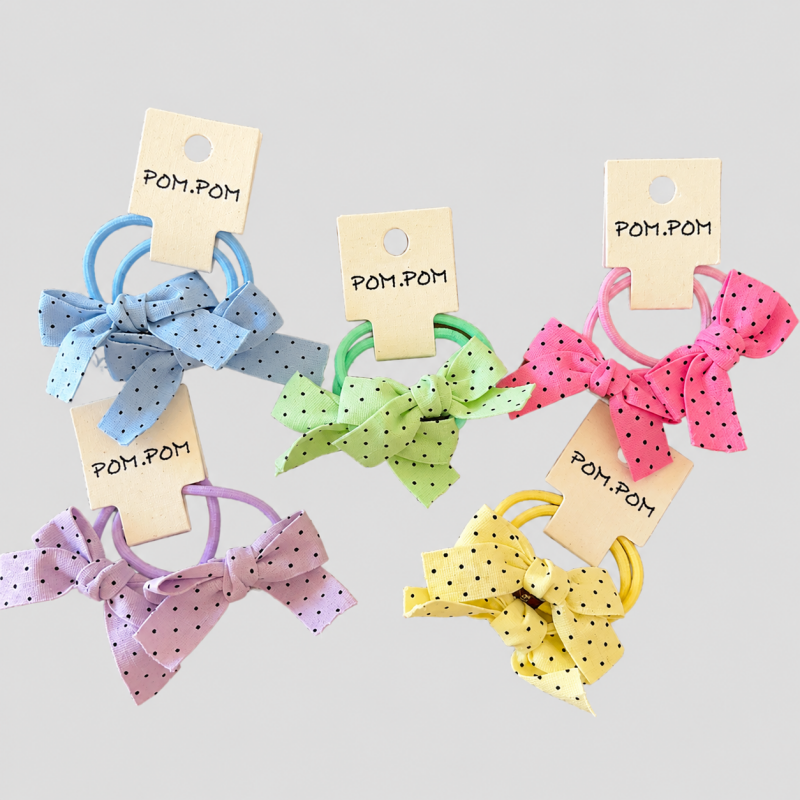 Colorful Polka Dot Bowknot Min - Shopdayla Wholesale - #0578