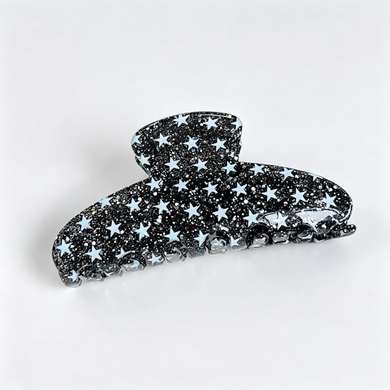 Glitter Star Claw Clip