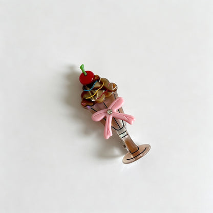 Fruit Ice Cream Acetate Hair Clip