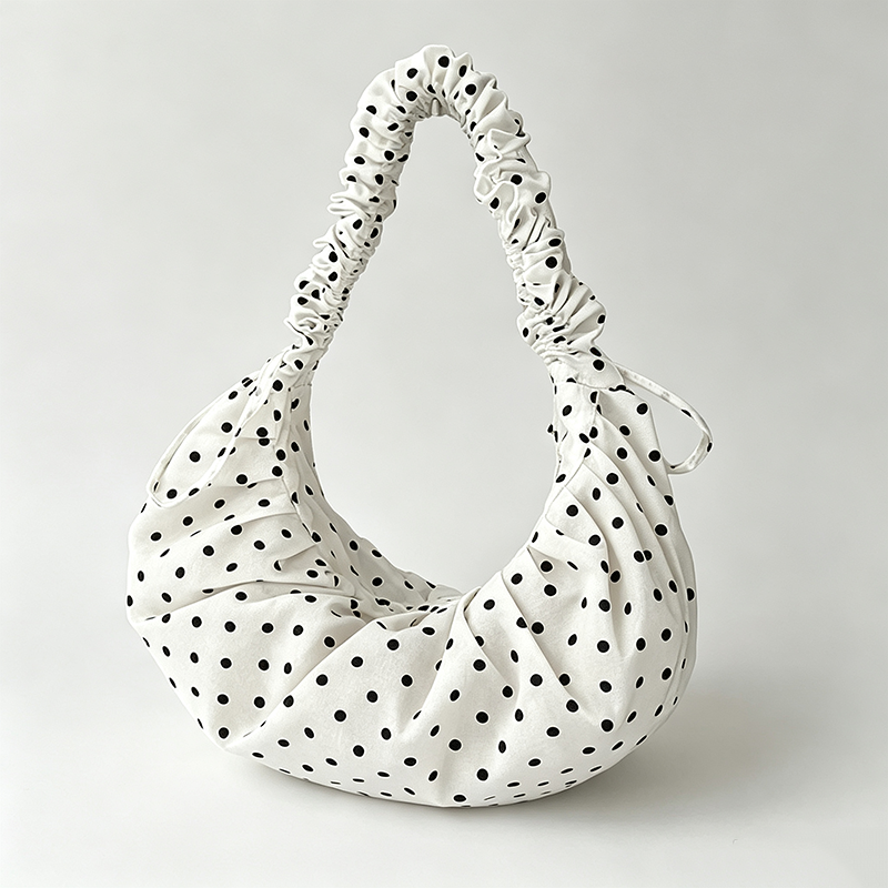 Cute Polka Dot Hobo Bag