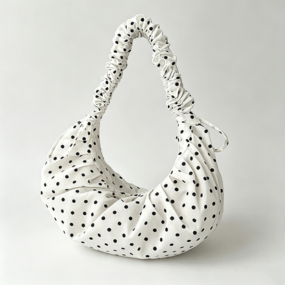 Cute Polka Dot Hobo Bag